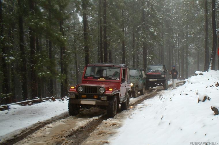 Nieve en Tenerife 4x4